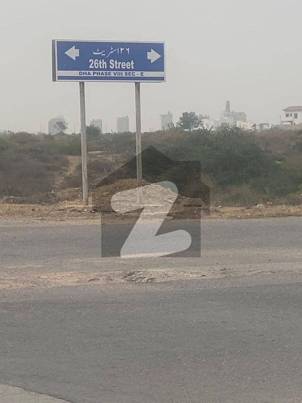 ڈی ایچ اے فیز 8 ڈی ایچ اے ڈیفینس,کراچی میں 1 کنال رہائشی پلاٹ 4.25 کروڑ میں برائے فروخت۔