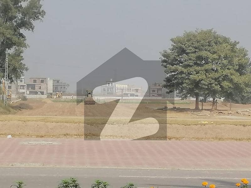 12 Marla Category Plot For Sale, Facing Park & Corner, All Dues Clear