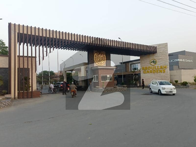 20 Marla Plot Available For Sale In Ayesha Block Abdullah Garden Canal Road Fsd