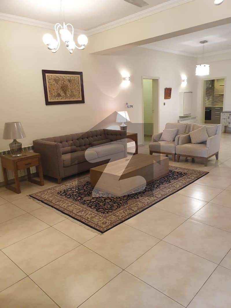 Diplomatic Enclave Furnish 2 Bed Rooms 2 Bath Drawing Dining Kitchen And Store And Powder Room