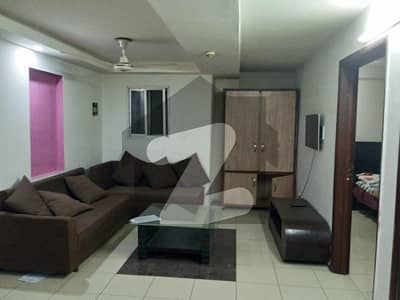 2 Bed Fully Furnished Flat For Rent In Qj Heights, Bahria Town Phase 1