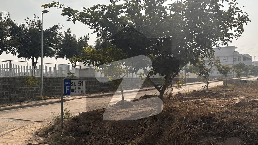 Dha Phase 5 Sector F Prime Location One Kanal Plot For Sale
