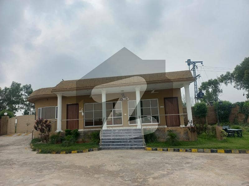 Full Furnished 9 Kanal Commercial Farmhouse For Sale On SUI- Asal Road DHA Phase 10.