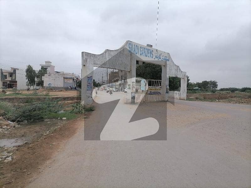 A Great Choice For A Prime Location 120 Square Yards Residential Plot Available In Saadi Garden - Block 3