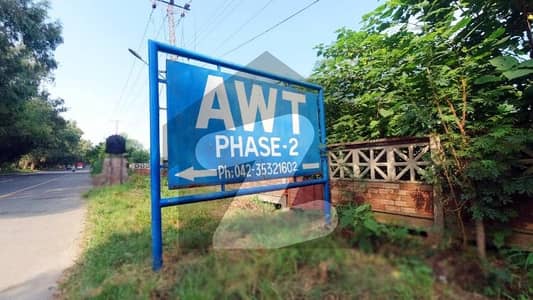 Reserve A Prime Location Residential Plot Of 1 Kanal Now In AWT Phase 2 - Block C