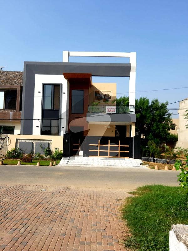 11 Marla Brand New Modern Design House For Sale In Eden City DHA Phase 8