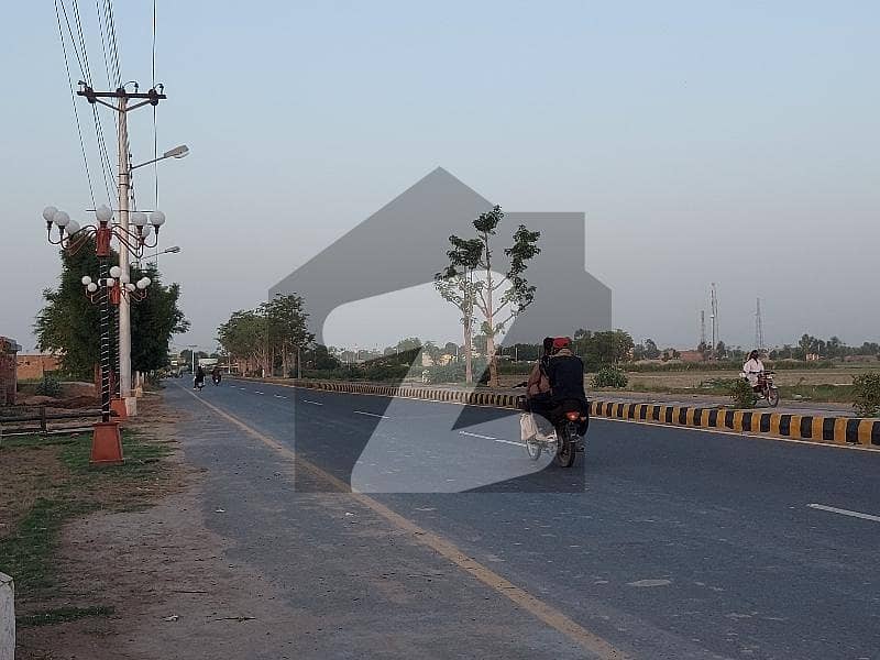 ابوظہبی روڈ رحیم یار خان میں 1 کنال رہائشی پلاٹ 2.5 کروڑ میں برائے فروخت۔