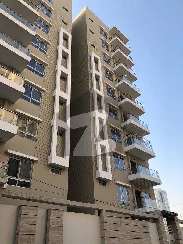 4 BEDROOMS FURNISHED APARTMENT IN BRAND NEW RESIDENTIAL BUILDING IN BATH ISLAND KARACHI WITHE LEASE AND DOCUMENTATION CHARGES PAID