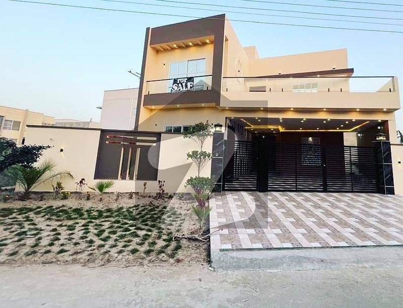 Brand New 50ft Road Facing Modern Design Luxurious House Available For Sale At Prime Location