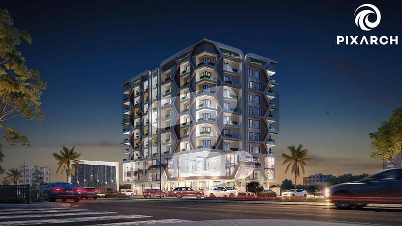 1 BED APARTMENT FOR SALE ON INSTALLMENTS IN AL-KABIR TOWN PHASE 2 LAHORE
