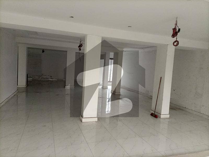 Brand New Type Hall For Rent 1 Kanal Commercial Paid Building Mian Boulevard Allama Iqbal Town