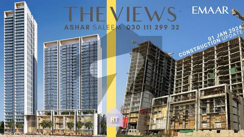 Emaar Oceanfront The Views 2 | 1 Bed Apartment Sea + Central Park