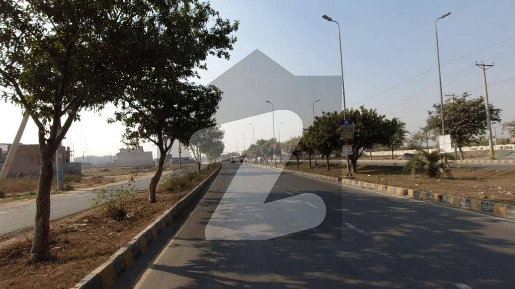 Corner One Kanal Plot with 60 ft Road Access in LDA Avenue D Block Ideal for Residence or Investment