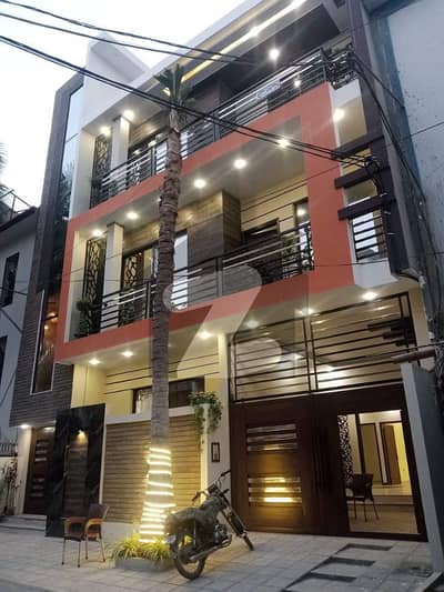 240 Sq. Yards Brand New Ground Floor Portion With Separate Parking And Entrance Ultra Luxury Modern In VIP Block 1 Gulshan