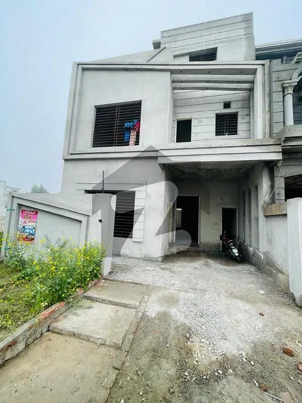 Grey Structure 5 Marla House For Sale In Citi Housing Society Citi Housing Society