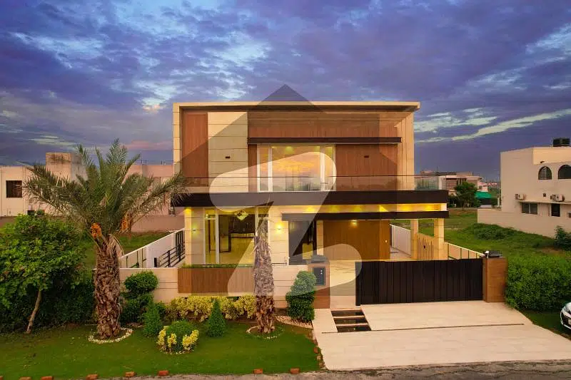 One Kanal Brand New Luxury Ultra Modern Design Full Basement House For Sale In DHA Phase 6