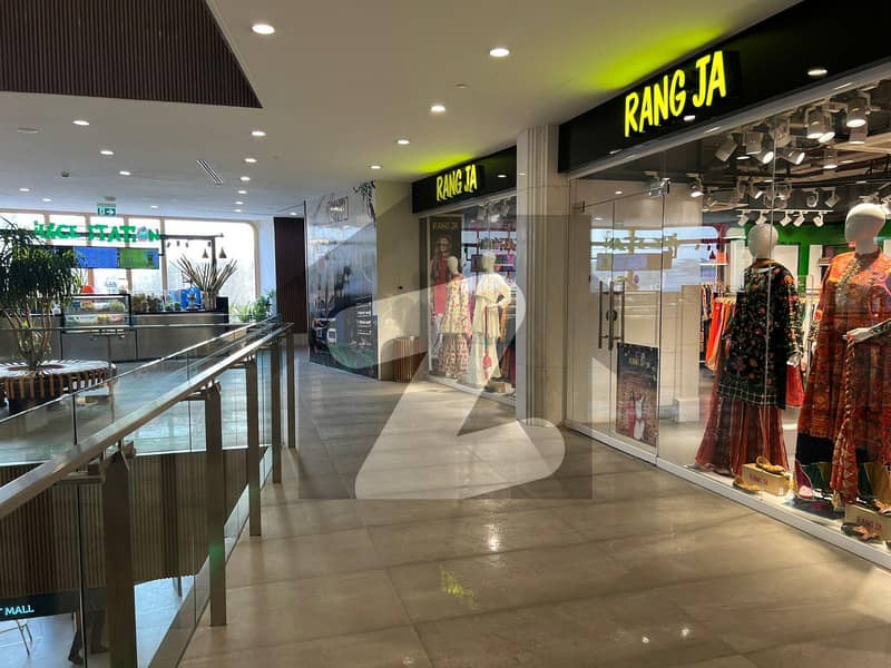 Rent: 345,000/- - Commercial Shop For Sale With Running Rent From Well Know Brand