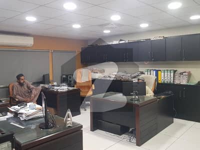 Fully Furnished Office For Rent At Sindhi Muslim Block A Main Shahra E Faisal Karachi