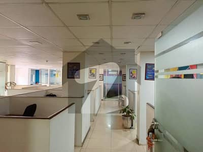 AN EXCELLENT COMMERCIAL SPACE IS AVAILABLE FOR RENT/ 6000 SQRFT/ BLUE AREA/ FACING JINNAH AVENUE/