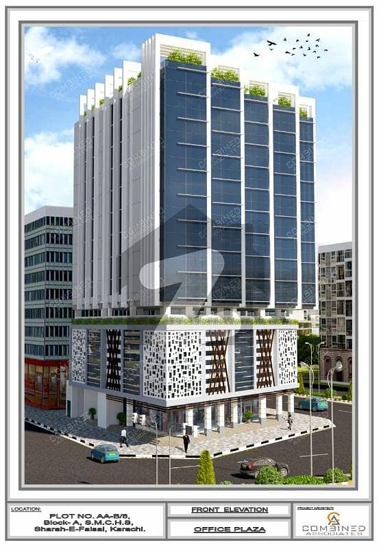 Clifton Karachi Corporate Office Space On Rent in High Profile Building
