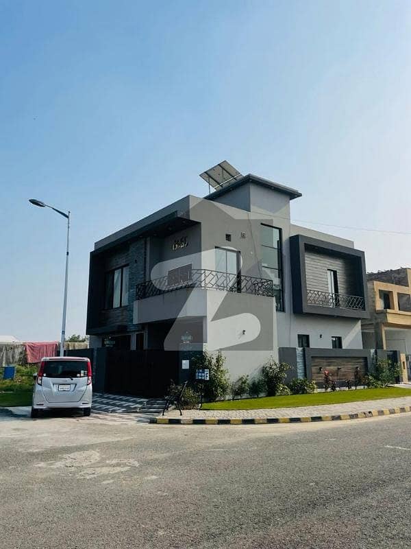 8 Marla Brand New Furnished House For Sale In Banker Avenue Cooperative Housing Society Main Bedian Road