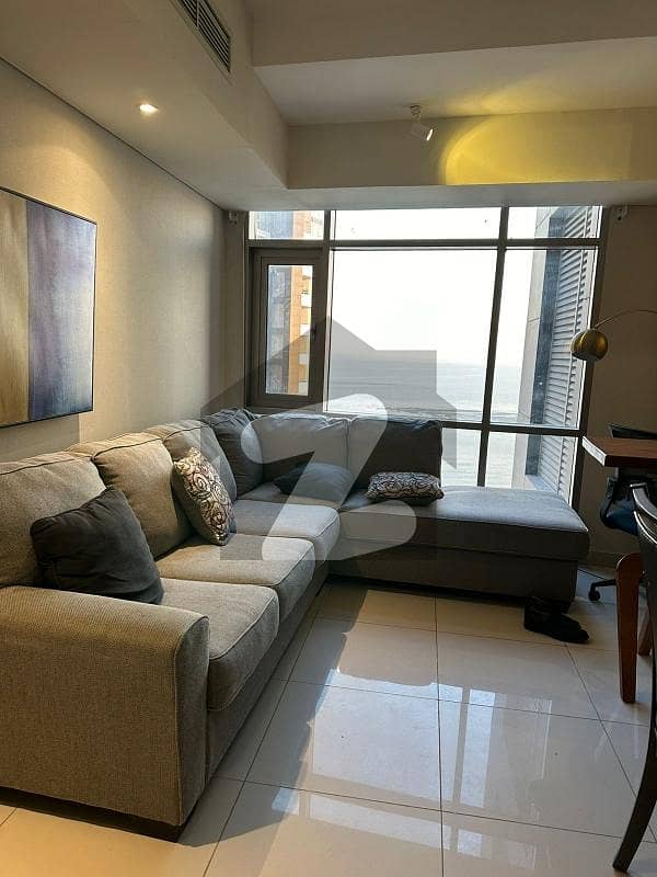 Emaar Pearl Tower 3 Sea Facing Furnished 2 Bedrooms + Study Room Apartment