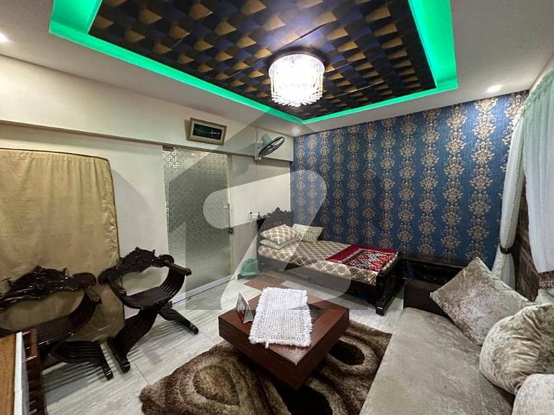 E-11/4 Makka Tawar Flat For Sale Size 800,Sq,Ft Proper 1 Bedroom TV Lounge Kitchen D,D