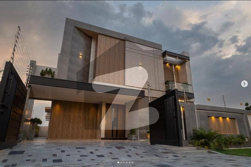 One Kanal Brand New Art Of State Designer House For Sale At Dha Lahore