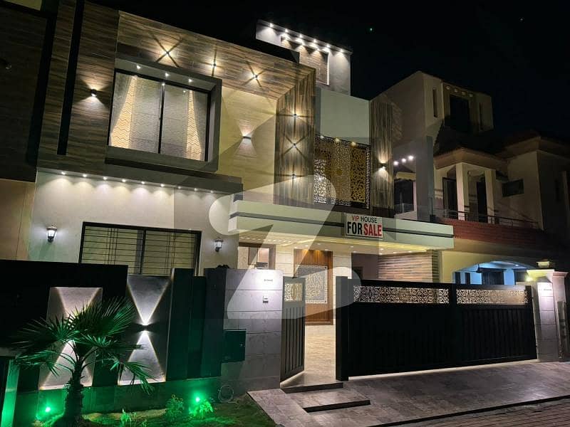 Brand New 10 Marla Facing Park Modern Latest Luxury House Available For Sale In Wapda Town Phase 1 Lahore By Fast Property Services With Original Pics