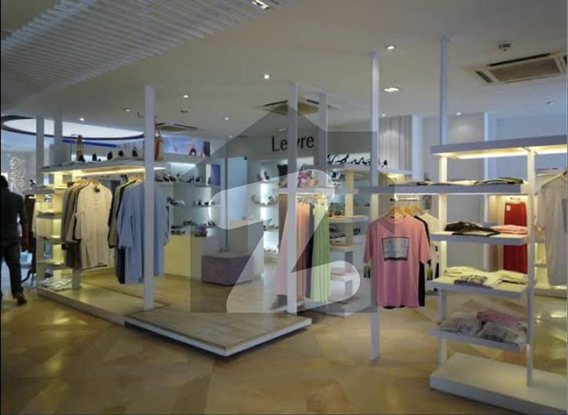 Rent: Rs. 111,000/- - Commercial Shop With Brand . Excellent Location And Handsome Rent