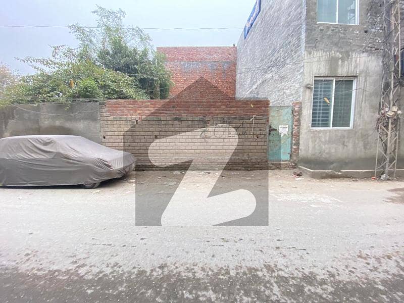 3 Marla Possession Plot Near To Main Road For Sale Ali Park Near Nishat Colony or Bhatta Chowk Bedian Road Lahore