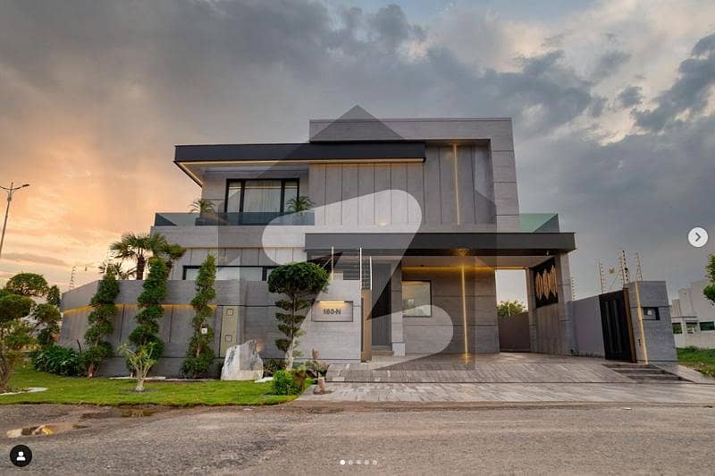 Corner Brand New Art Of State Designer House For Sale At Dha Lahore