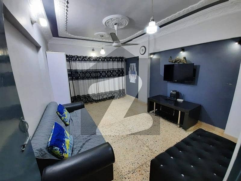 Qasim Complex Flat For Sale 2 Bed DD With Roof Terrace
