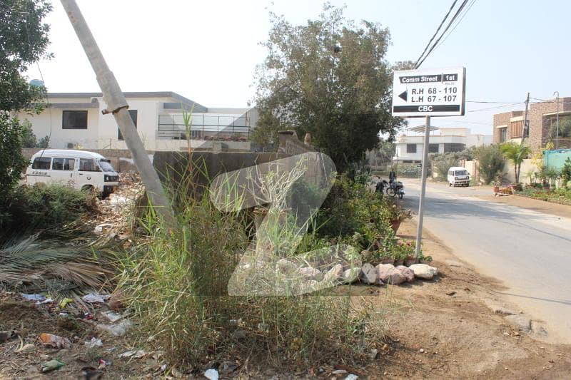 5.5 Marla Residential Plot For Sale In Madina Town Sambrial Boundary Wall Area