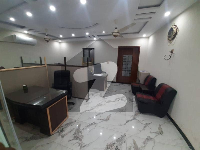 2 STOREY 6.24 Ft Marla Furnished Plaza For Sale In Front Of DHA PHSE 5 M BLOCK AND FORMNITES SOCIETY KAMAHAN ROAD