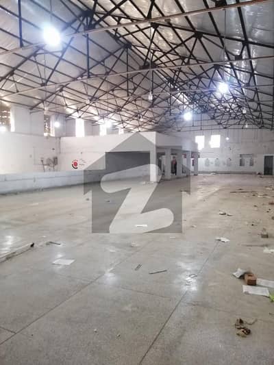 Double Height 10000 Sqaure Feet Warehouse Available For Rent In Gulberg. Best Opportunity For Factory Or Other Commercial Activities