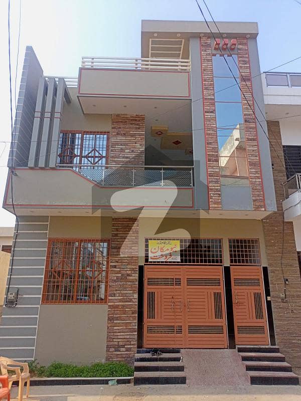 گلشنِ معمار - سیکٹر آر گلشنِ معمار,گداپ ٹاؤن,کراچی میں 4 کمروں کا 5 مرلہ مکان 2.15 کروڑ میں برائے فروخت۔