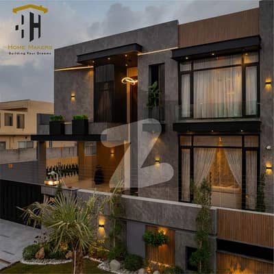 One Kanal Brand New Luxury Ultra-Modern Design Fully Furnished House For Sale In DHA Top Location Near To Defence Raya