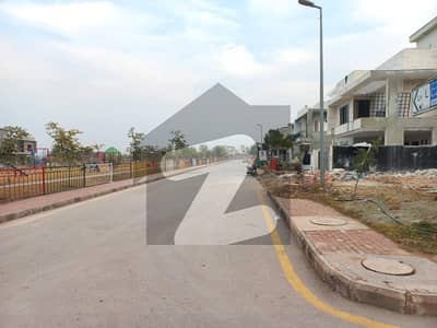Sector C2 10 Marla Lane L Parkfacing and Margalla facing Near to Main Entrance Solid Land Possession Utility Paid Plot For Sale