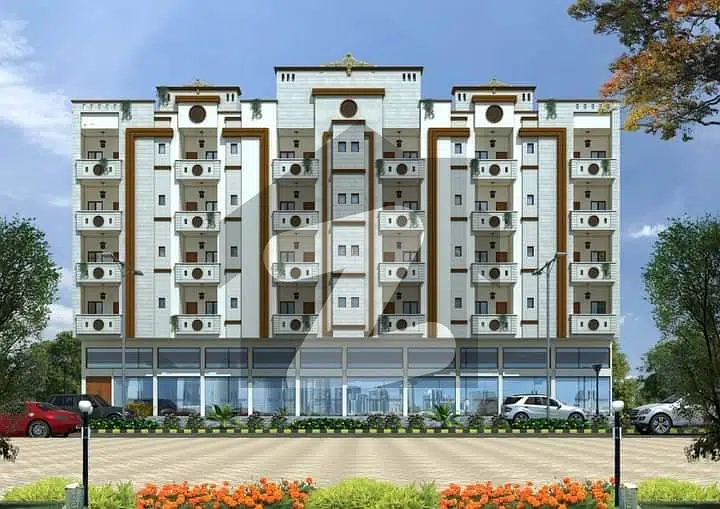 Ultra Luxury Modern Apartment 2 Bed Lounge Main Road Facing At Prime Location Of Surjani Town
