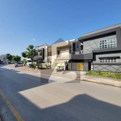 Modern And Luxurious 10 Marla House With Lush Green Lawn Available For Sale In Overseas Block Bahria Town Phase 8 Rawalpindi