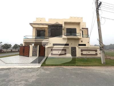 10 Marla Brand New Corner House With Basement Is Available For Sale In Izmir Town Lahore