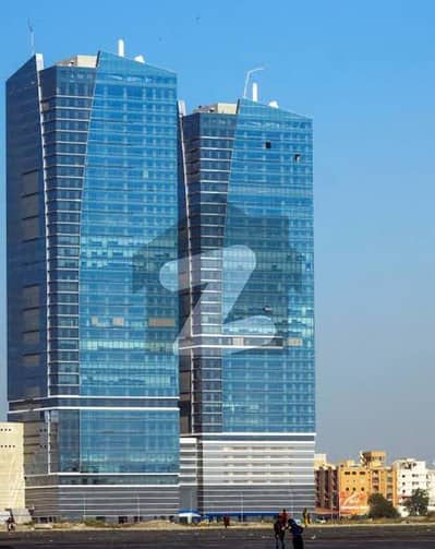 Sky Tower Dolmen Mall Office Available For Rent At Clifton Block 4