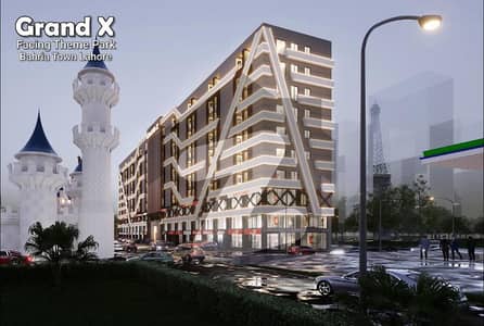 1st Floor Commercial Shop Attractive Location Near By Theme Park,Eiffle Tower And Imtiaz Mall On Easy Installment Grand X Height Sector E Nishtar Block Bahria Town Lahore