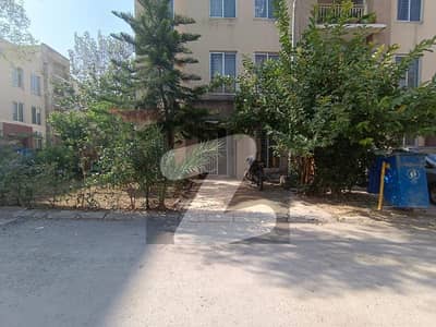 Corner Apartment On Ground Floor With Beautiful Lawn Available For Sale