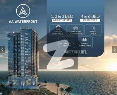 Luxurious Living Sea Facing 02 Bedroom Apartment Available For Sale On Booking In HMR Waterfront DHA Please 8