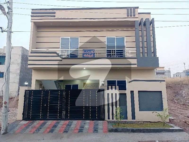 Brand New 6 Marla One And Half Storey House For Sale In Airport Housing Society Rawalpindi