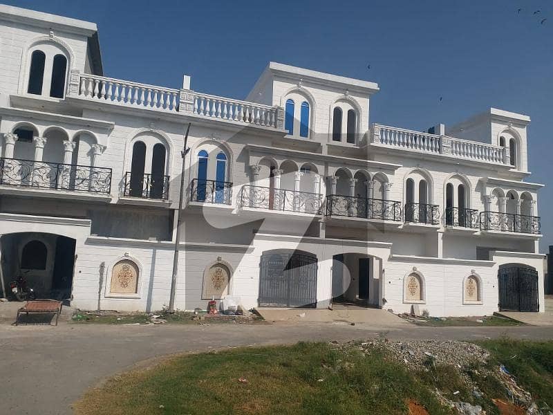 3.5 Marla Brand New House Is Available For Sale In Hafeez Garden Housing Scheme Phase 2 Canal Road Near Sozo Water Park Lahore.