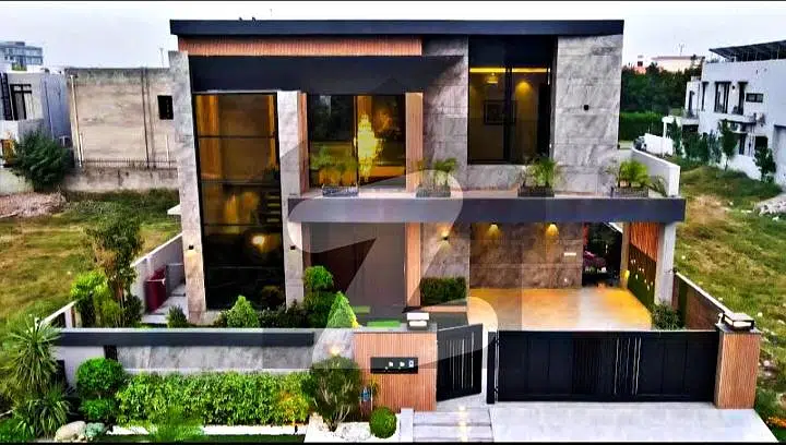 Eye Catching 1 Kanal Modern Design Luxury Bungalow For Sale At Prime Location Of Dha