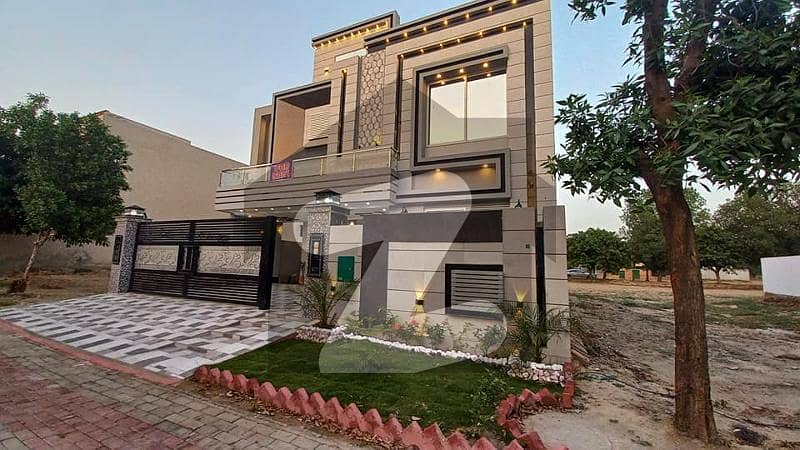 Facing Park 10 Marla Modern Design House Available For Sale In DHA